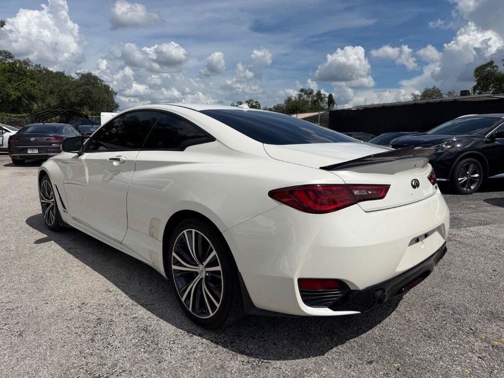 Used 2018 INFINITI Q60 2.0t w/ Sensory Package 2.0T Luxe RWD image 7