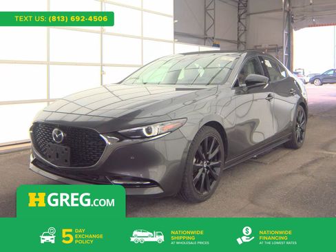 Used 2021 MAZDA MAZDA3 2.5 Turbo Sedan w/Premium Plus AWD/4WD image 1