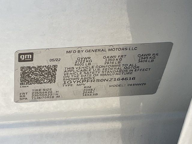 Used 2022 Cadillac XT6 Premium Luxury w/ Platinum Package AWD/4WD image 31