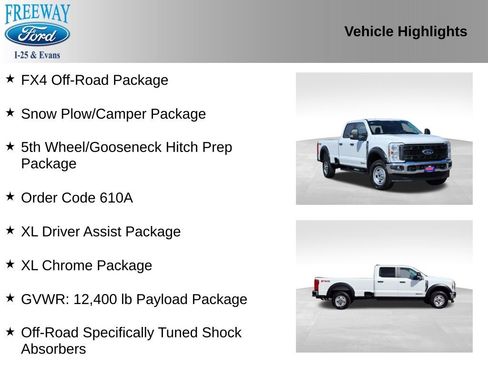 Used 2024 Ford F350 XL w/ XL Driver Assist Package AWD/4WD image 2