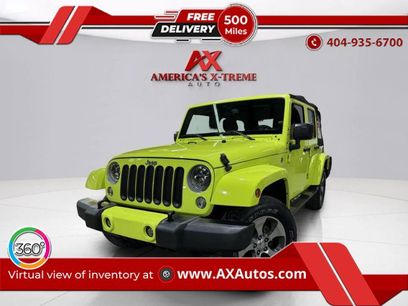 Used 2016 Jeep Wrangler Unlimited Sahara w/ Max Tow Package