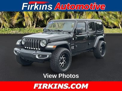 Used 2018 Jeep Wrangler Unlimited Sahara
