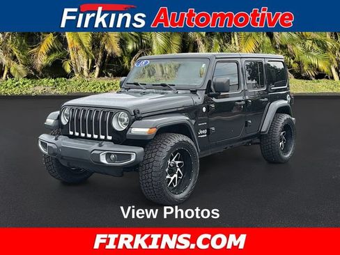 Used 2018 Jeep Wrangler Unlimited Sahara AWD/4WD image 1
