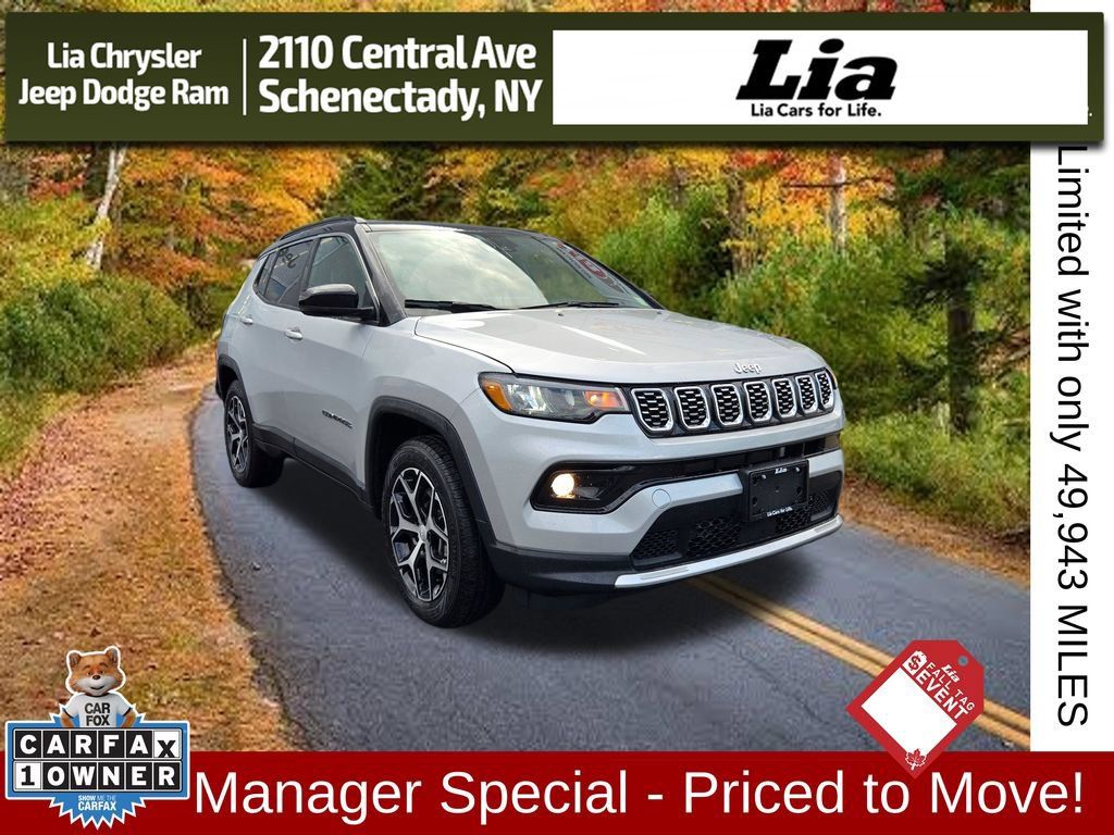 Used 2024 Jeep Compass Limited AWD/4WD 360° Tour