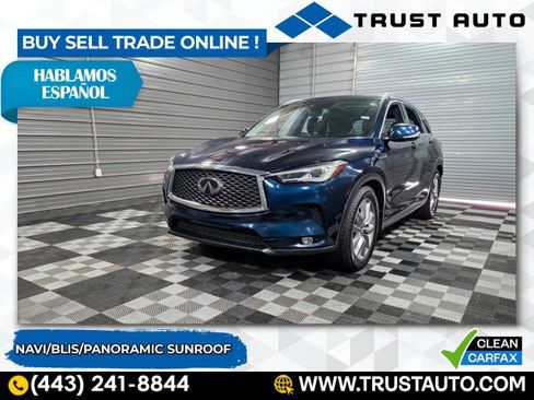 Used 2019 INFINITI QX50 Luxe w/ Navigation Package image 1