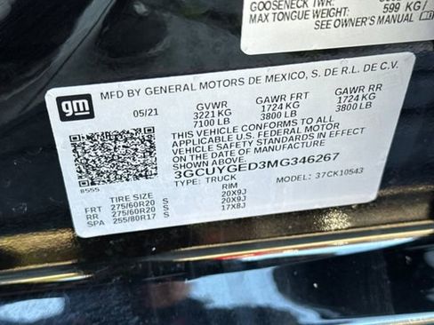 Used 2021 Chevrolet Silverado 1500 LTZ w/ LTZ Convenience Package II image 60