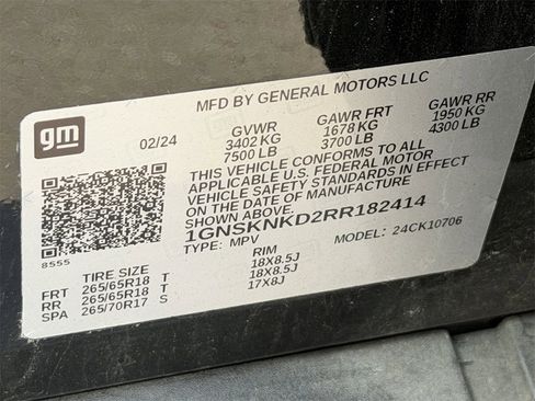 Certified 2024 Chevrolet Tahoe LT image 31