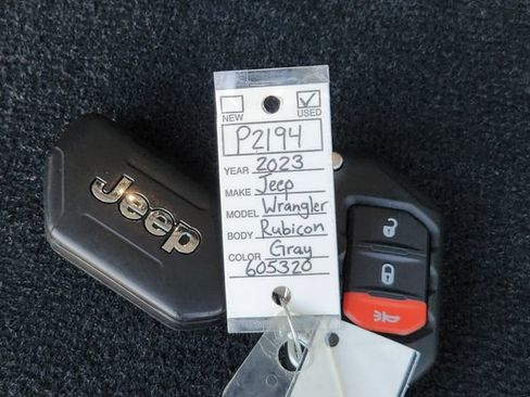 Used 2023 Jeep Wrangler Unlimited Rubicon 4xe w/ Steel Bumper Group image 34