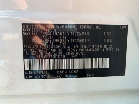 Used 2025 Toyota RAV4 LE image 28