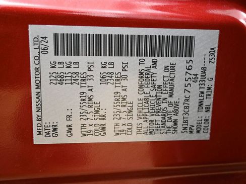 Used 2024 Nissan Rogue SL w/ SL Premium Package image 47