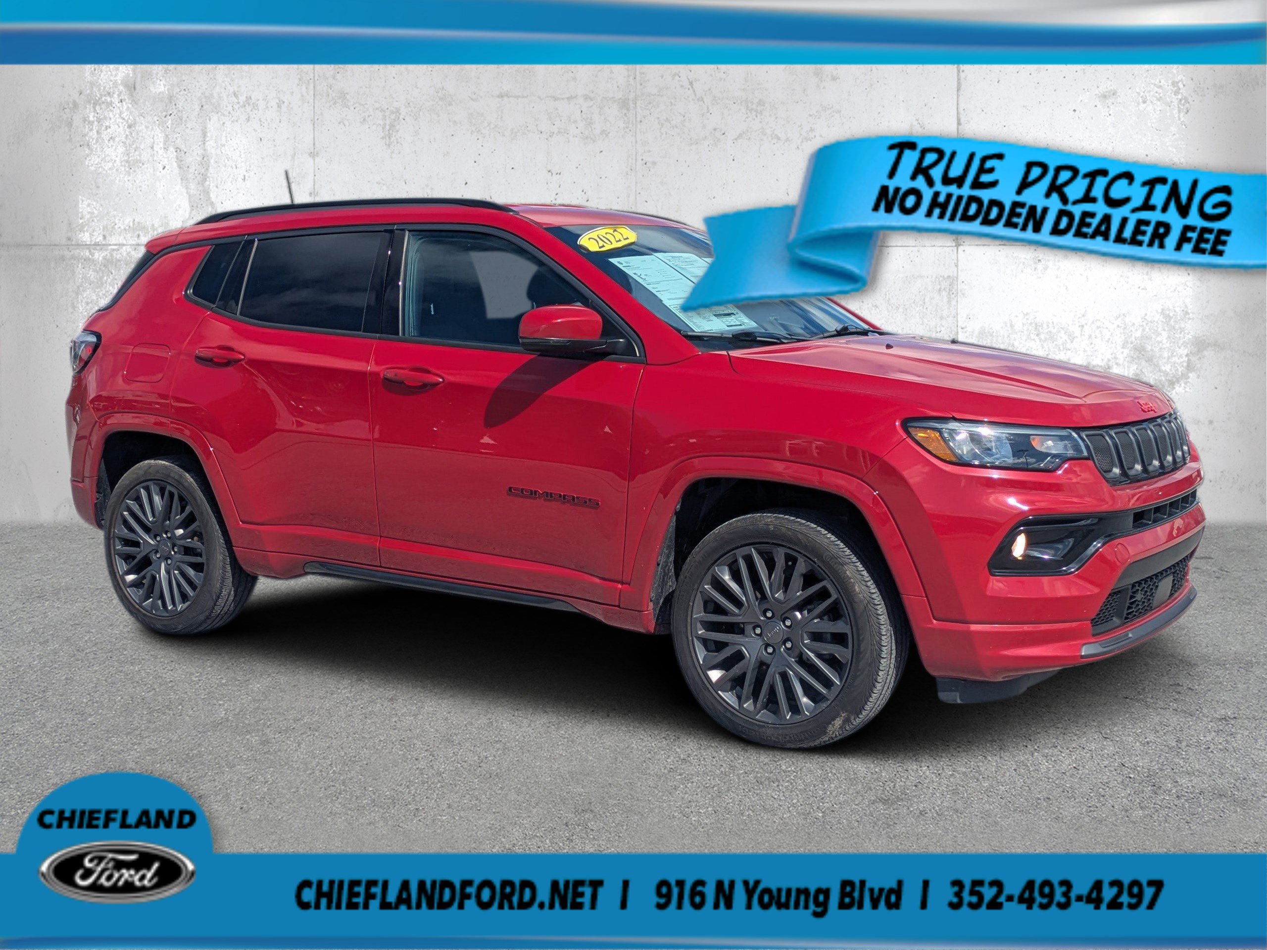 Used 2022 Jeep Compass Limited AWD/4WD image 1