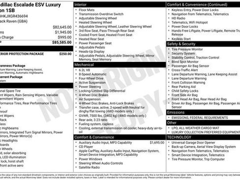 Used 2016 Cadillac Escalade ESV Luxury image 5