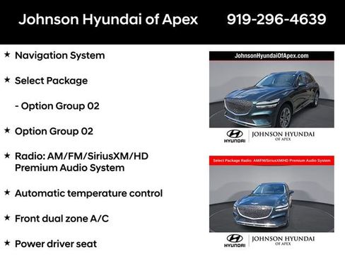 Used 2023 Genesis GV70 2.5T Select w/ Select Package image 6