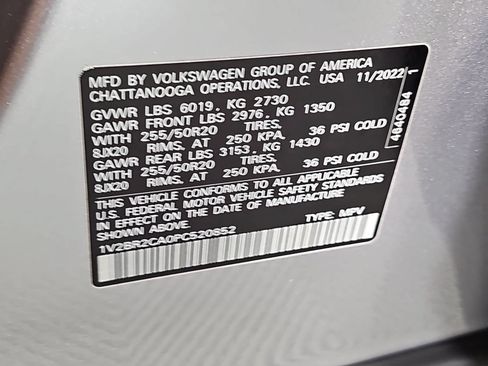 Used 2023 Volkswagen Atlas SEL AWD/4WD image 33