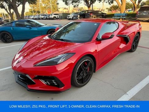 Used 2023 Chevrolet Corvette Stingray Preferred Cpe w/ Z51 Performance Package RWD image 1