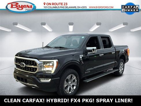 Used 2021 Ford F150 Platinum w/ Equipment Group 701A High image 1