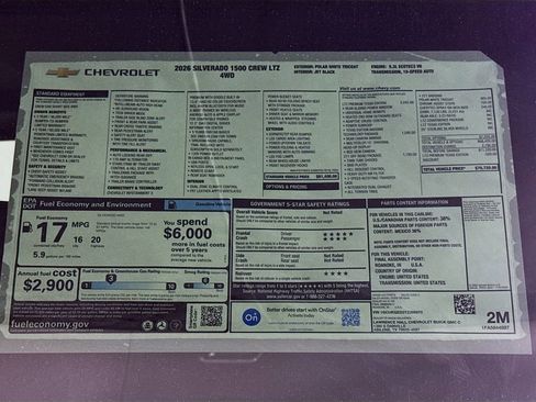 New 2026 Chevrolet Silverado 1500 LTZ w/ LTZ Premium Texas Edition image 20