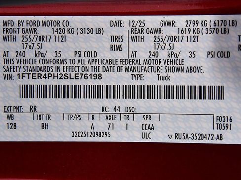 New 2025 Ford Ranger XL w/ Trailer Tow Package image 16