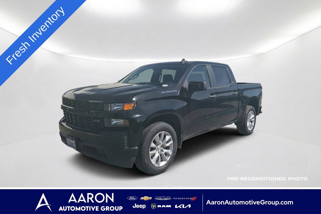 Used 2021 Chevrolet Silverado 1500 Custom RWD image 1