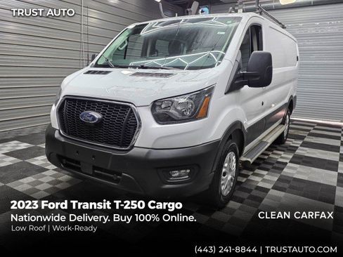 Used 2023 Ford Transit 250 Low Roof w/ Exterior Upgrade Package RWD image 1