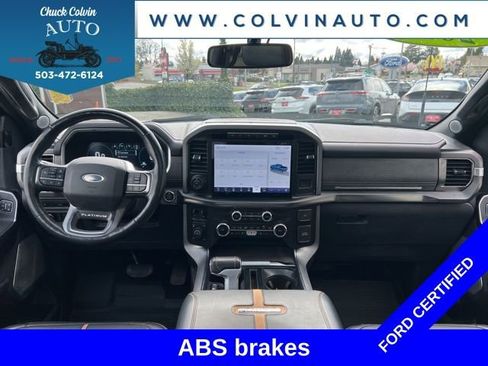 Certified 2023 Ford F150 Platinum w/ FX4 Off-Road Package image 17