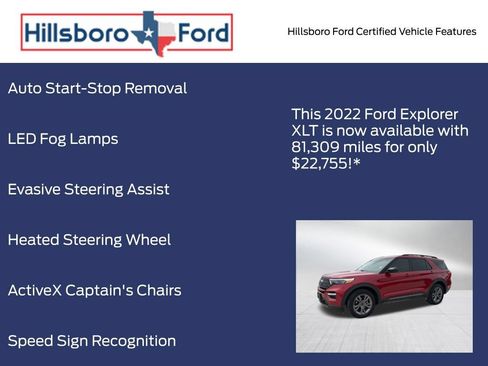 Certified 2022 Ford Explorer XLT w/ Equipment Group 202A AWD/4WD image 17