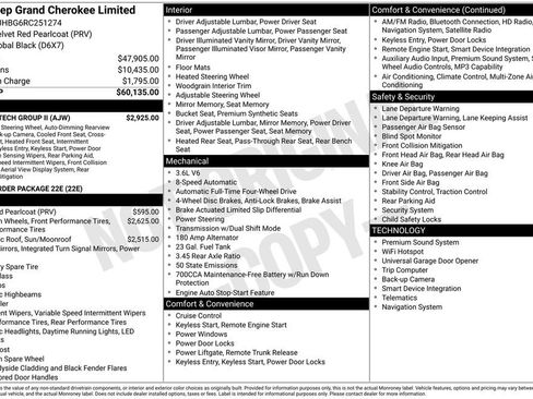 Used 2024 Jeep Grand Cherokee Limited w/ Luxury Tech Group II AWD/4WD image 1