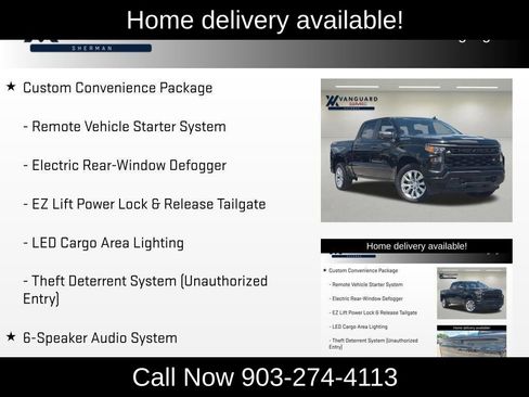 Used 2024 Chevrolet Silverado 1500 Custom AWD/4WD image 16