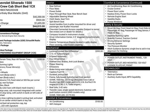 Certified 2021 Chevrolet Silverado 1500 Custom image 11