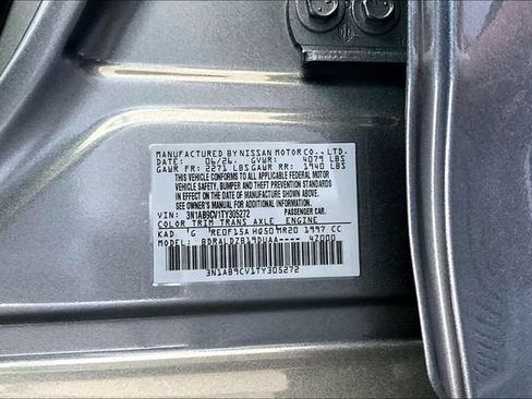 New 2026 Nissan Sentra SV w/ Floor Mat Package FWD image 13