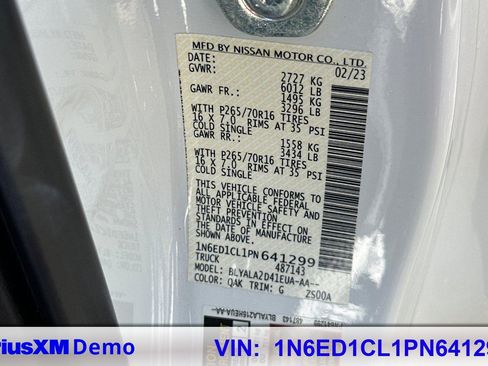 Used 2023 Nissan Frontier S w/ Technology Package image 27