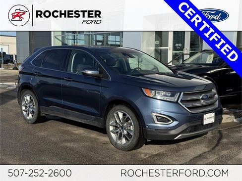 Certified 2018 Ford Edge Titanium w/ Equipment Group 302A image 1