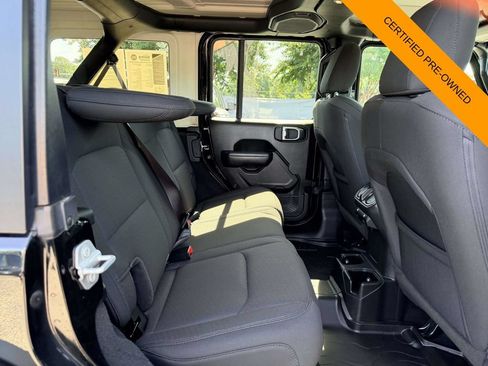 Certified 2022 Jeep Wrangler Unlimited Sport AWD/4WD image 10