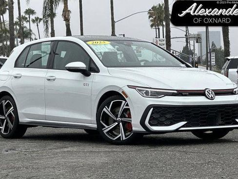 Used 2025 Volkswagen GTI SE FWD image 1