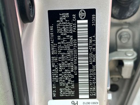 Used 2012 Toyota Camry LE image 27