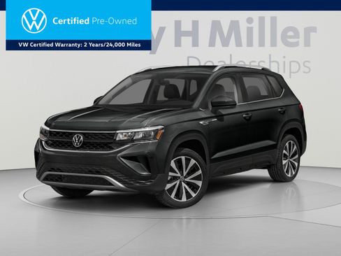 Used 2023 Volkswagen Taos SE w/ Panoramic Sunroof Package AWD/4WD image 1