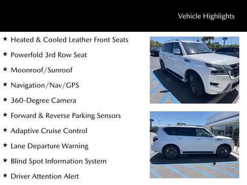 Used 2022 Nissan Armada Platinum w/ Captain's Chairs Package image 14