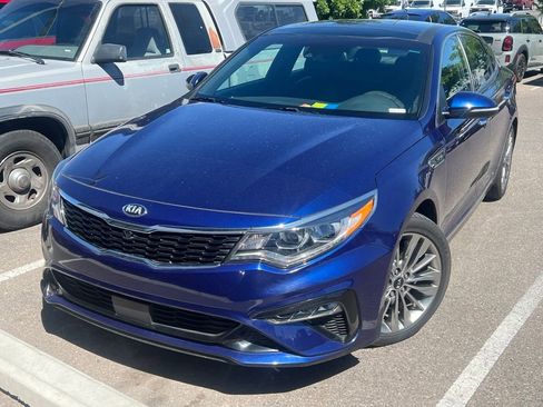 Used 2019 Kia Optima SX w/ SX Limited (Black) Package FWD image 3