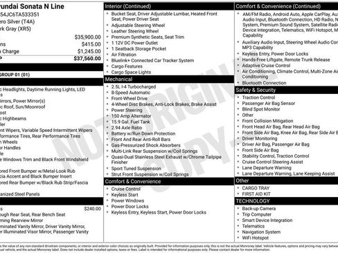 New 2026 Hyundai Sonata N Line image 6