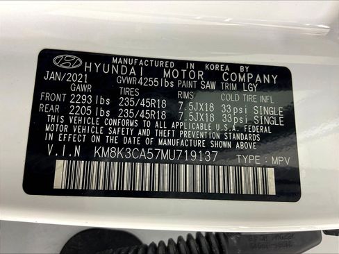 Used 2021 Hyundai Kona Limited AWD/4WD image 18