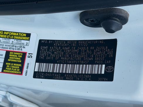 Used 2023 Toyota Camry LE FWD image 37