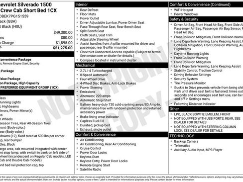 Used 2023 Chevrolet Silverado 1500 Custom image 7