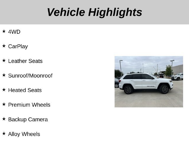 Used 2020 Jeep Grand Cherokee Trailhawk AWD/4WD image 5