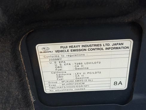 Used 2009 Subaru Impreza Outback Sport w/ Popular Equipment Group 4C image 32