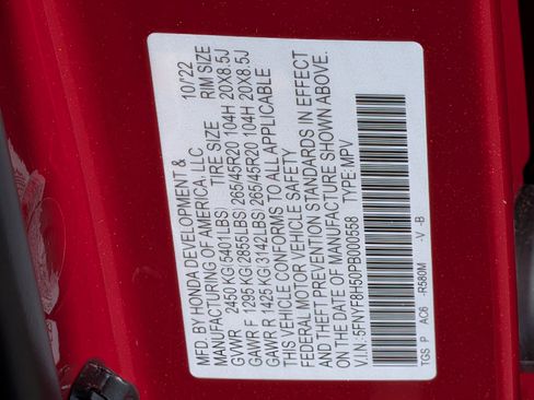 Certified 2023 Honda Passport EX-L image 35