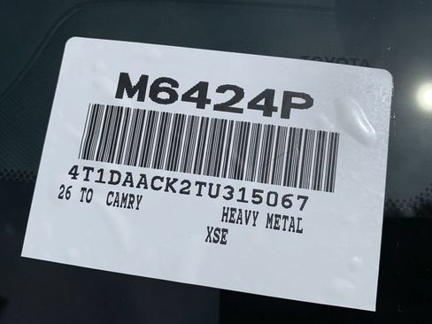 Used 2026 Toyota Camry XSE FWD image 47