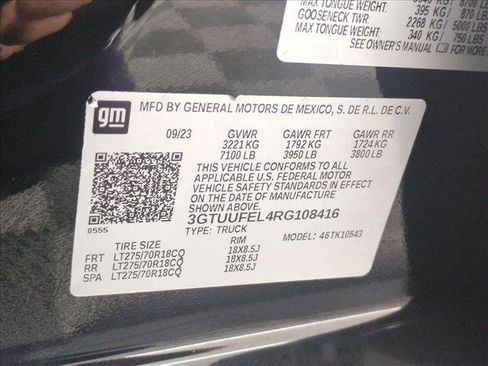 Used 2024 GMC Sierra 1500 AT4X AWD/4WD image 29
