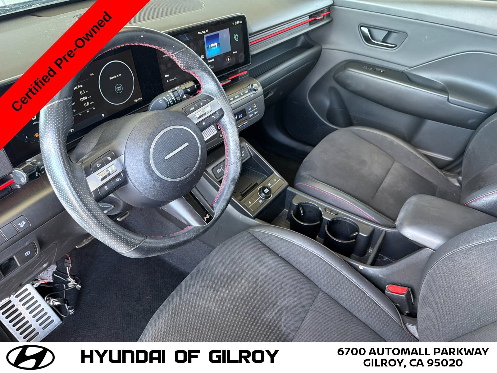 Certified 2024 Hyundai Kona N Line FWD image 11