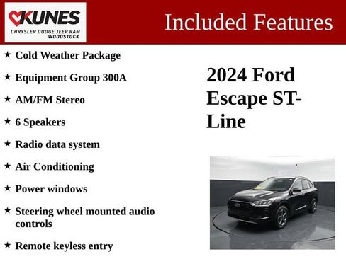 Used 2024 Ford Escape ST-Line AWD/4WD image 3