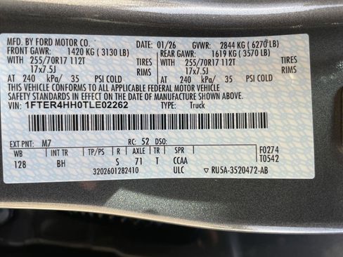 New 2026 Ford Ranger XLT image 11